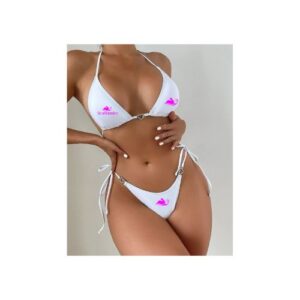 Pink SeaBunnies Heart Bikini Set